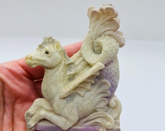 Vintage Resin Pegasus Dragon Magnet