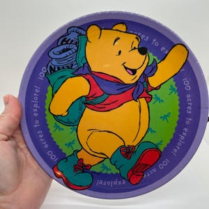 Winnie the Pooh Melamine Plate - Etsy