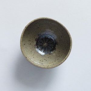Hand-thrown stoneware bowl with painted underglaze decoration #2