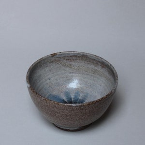 Hand-thrown stoneware bowl with painted underglaze decoration #4