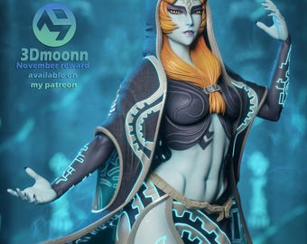 Midna Zelda Twilight Princess Figure - 3D Printer Product