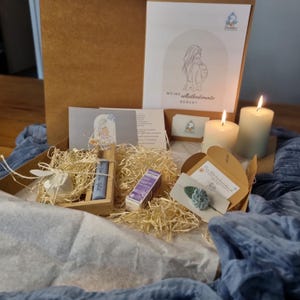 Gift Box - The Doula Box "My Self-Determined Birth" Gifts & Rituals for Pregnant Women