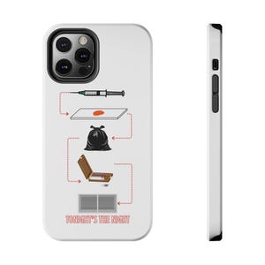 Dexter Morgan&#39;s Code Tough Phone Cases with Unique Design, Tonight&#39;s The Night Dexter Fan Art Custom Case, Tv Show Lover Gifts