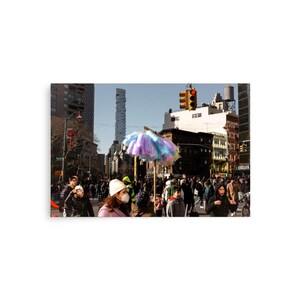 New York City Street Poster, Streets of NYC, Candid Street Photography, Chinatown NY, Street Photography, Crowded City Streets