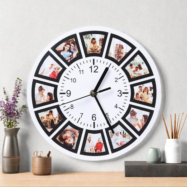 Custom Photo Clock - Etsy