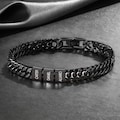 Custom Mens Bracelet for Dad with Kids Names, Personalized Engraved Bead Steel Bracelet, Family Gift for Grandpa, Fathers Day Gift for Dad product logo