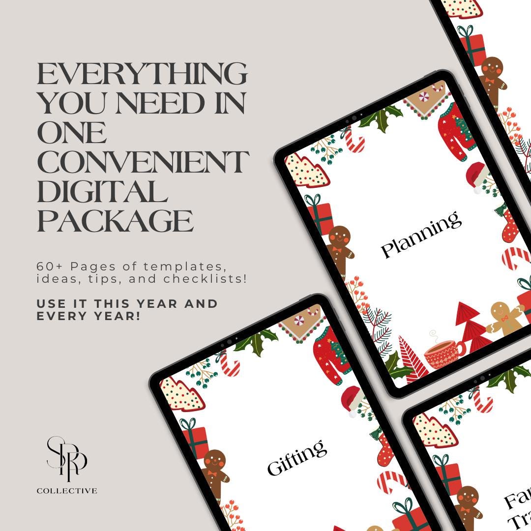 The Ultimate Christmas Planner Printable and Digital PDF Holiday ...