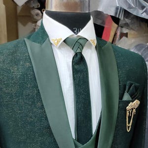 Custom Men&#39;s 5-Piece Suit: Wedding Tuxedo, Prom Outfit
