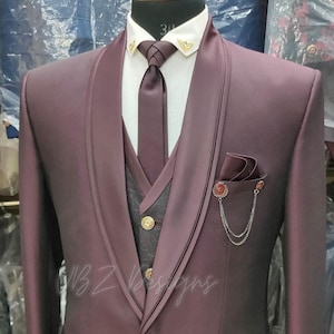 Custom Suit for men | Five-Piece Suit | Wedding Suit | Groom suit | Wedding Suit | Tuxedo | Prom Suit | Custom suit | Groomsmen | Premium