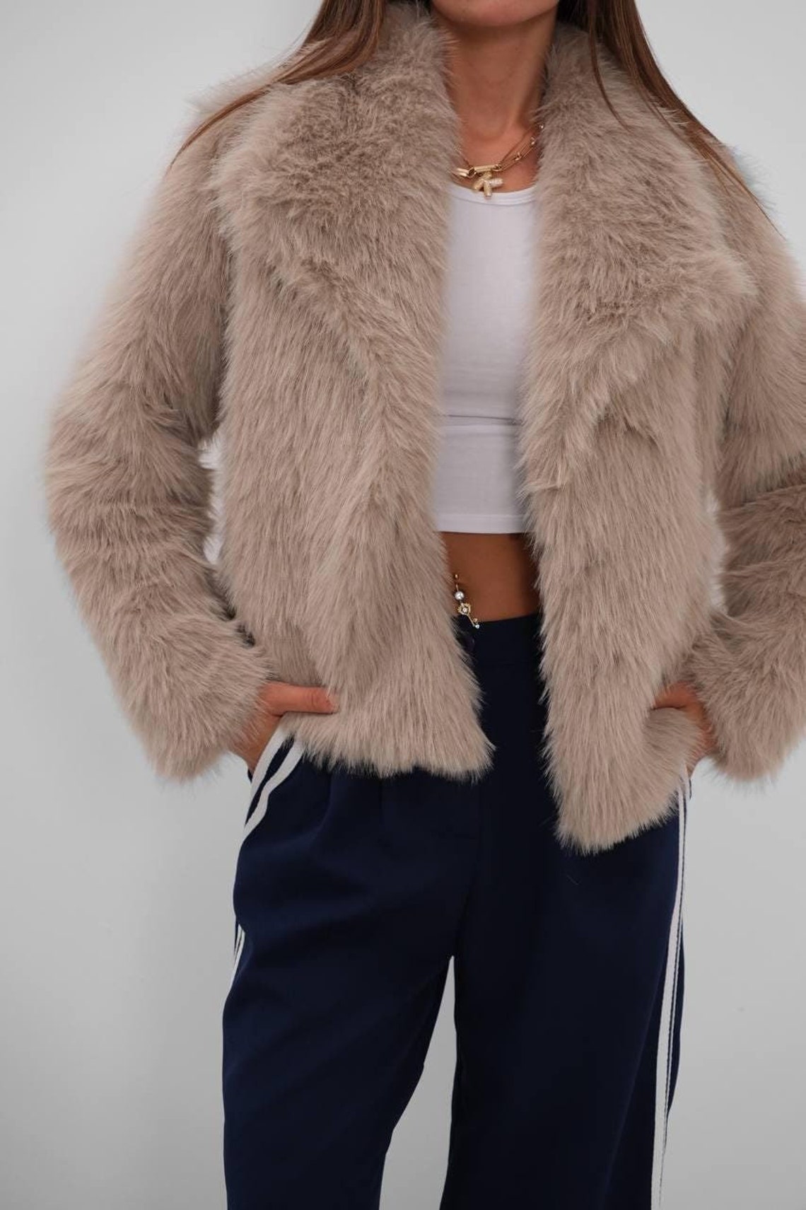 Kelly Plush Faux Fur Coat