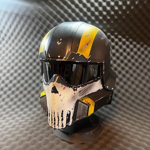 CUSTOM Malowany Helldivers 2 – Hełm taktyczny B-01