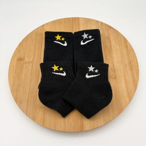 black and gold nike socks