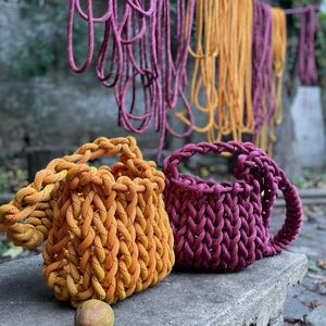 Climbing Rope Tote Bag