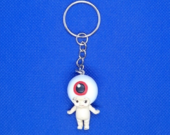 Kwepie Doll Eyeball Gegege Kitaro Keychain