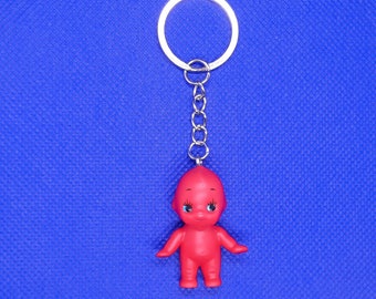 Mascota/amuleto/llavero de muñeca bebé roja Kewpie