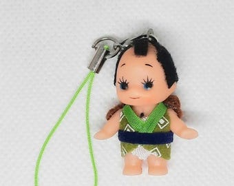 Adorno/mascota de pescador japonés de muñeca Kewpie