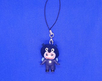 Llavero con disfraz de muñeco Kewpie Apanman Baikinman, mascota, adorno decorativo