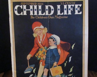 Child Life The Children's Own Magazine March 1929 vintage magazine