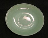 Jadite Fireking Saucer, Vintage 1950 39 s