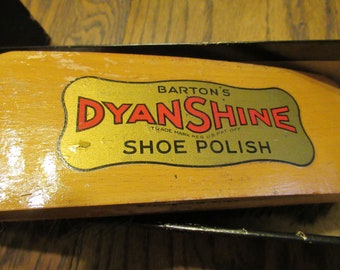 Bartton's DyanShine Shoe Polishing Kit Vintage