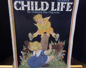 Child Life The Children's Own Magazine June 1929 vintage magazine