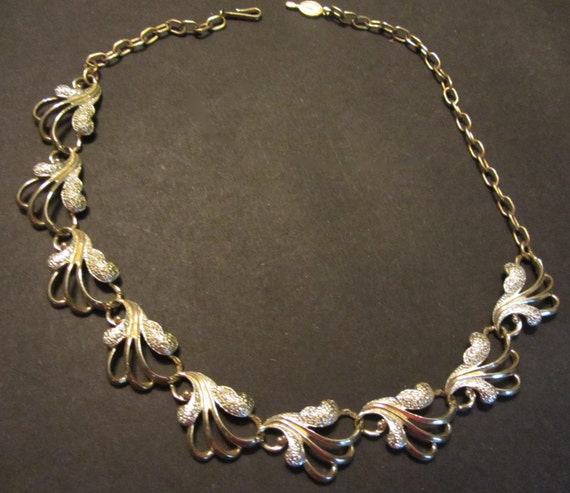 Stunning Sarah Coventry Gold Choker Vintage 60's - image 5