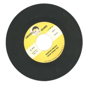 Buchanan and Goodman Comedy 45 Vinyl Record Vintage  Flying Saucer the 2nd and Martian Melody 1956