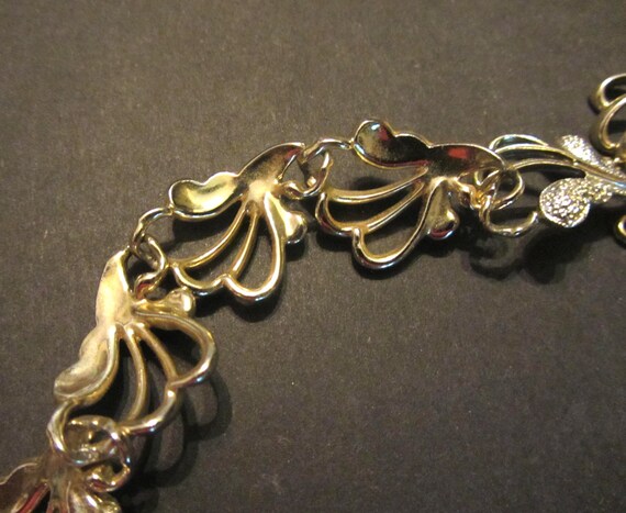 Stunning Sarah Coventry Gold Choker Vintage 60's - image 4