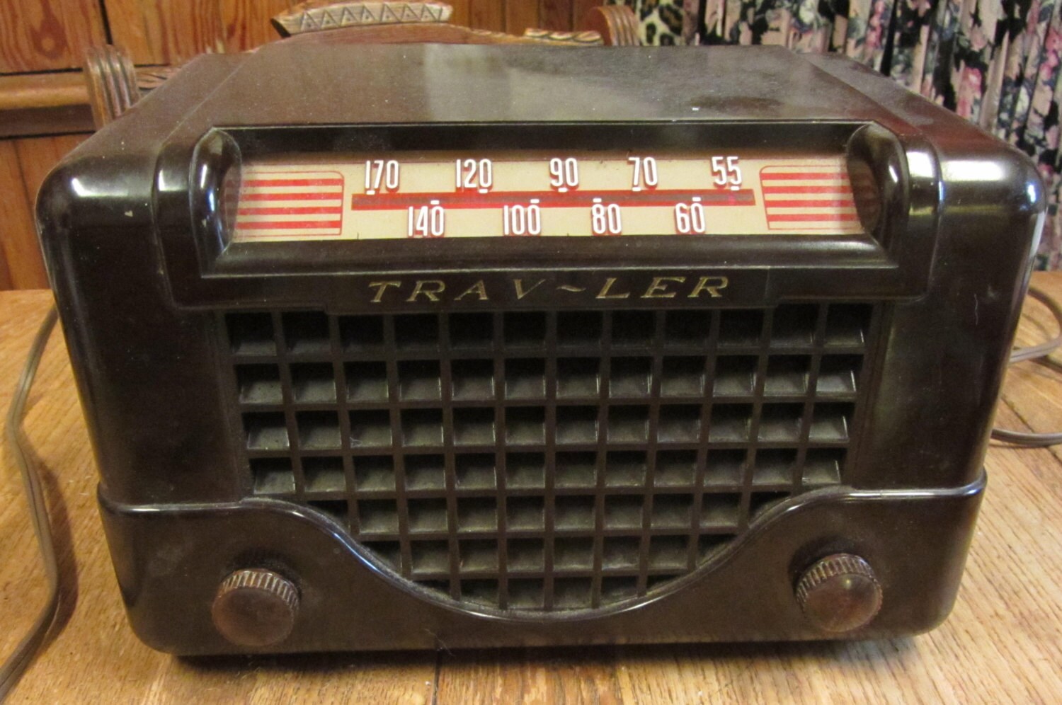 Trav-ler Radio Model 5066 Vintage 1948 Tube Radio - Etsy