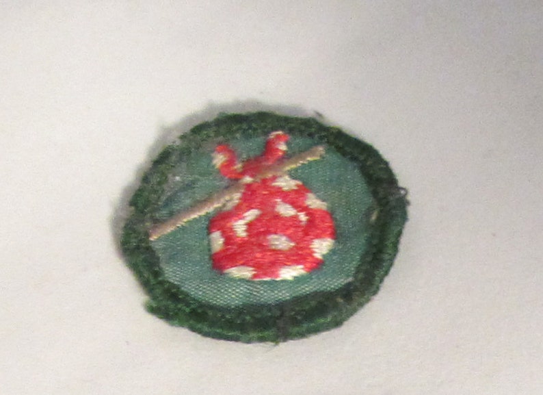 6 Girl Scout Badges Vintage 60/'s