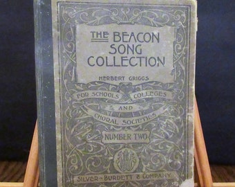 The Beacon Song Collection  Rare first edition Antique 1900 by Herbert Griggs