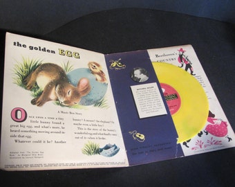 The Golden Egg, A Little Golden Recording Vintage Childrens Record 1948