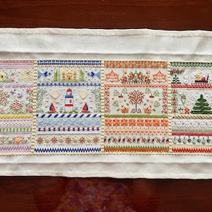 Finished completed Cross stitch finished embroidered painting embroidery counted cross stitch needlework gift seasons