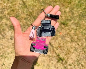 Off Road Vehicle Keychain // Jeep Keychain