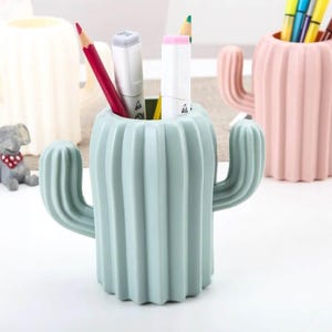 cactus PENCIL HOLDER - STL-bestand voor 3D-printer, 3D-printen
