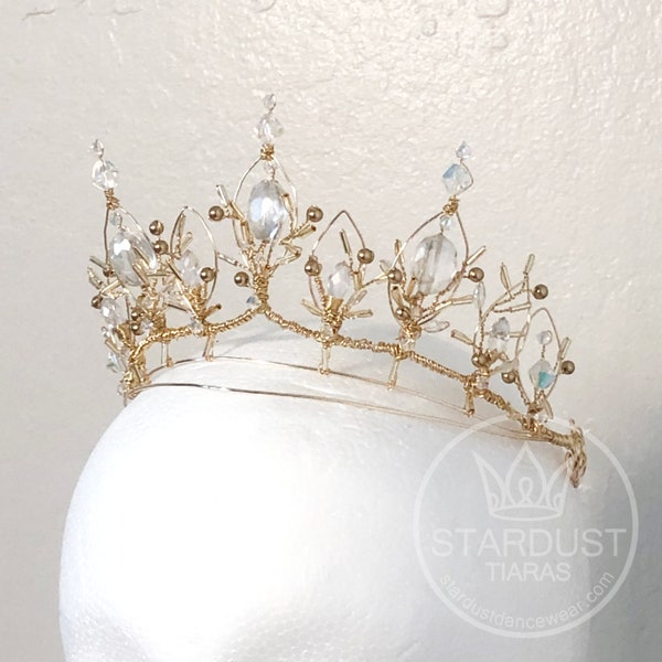 Lightweight Ballet Tiara - Crystal Headpiece, Aurora/Sleeping Beauty/Raymonda/Dulcinea, Wedding, Pageant, Grand Pas Classique, YAGP, Costume