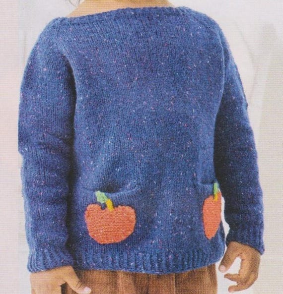 Kid's Apple Jumper Pattern