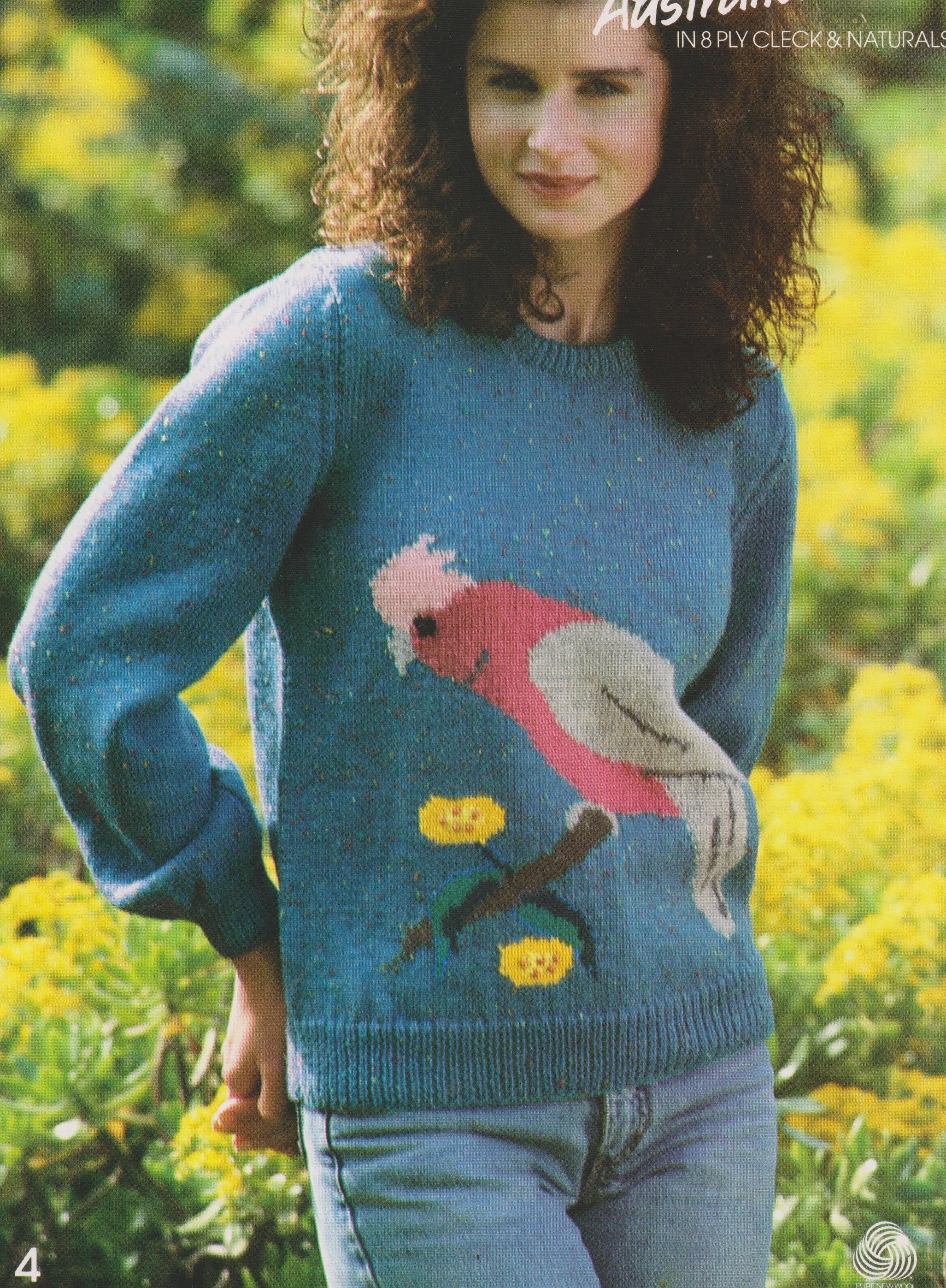 Knitted Jumper Cockatoo Jumper Cockatoo Jumper Australia