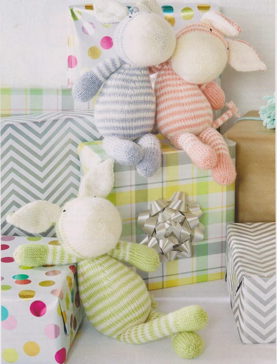 Striped Zebra Toy Pattern