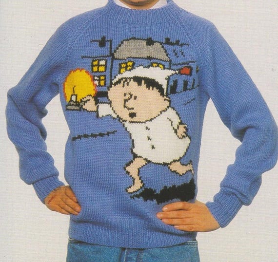 Ten Nursery Rhyme Jumpers for Kids Knitting Patterns