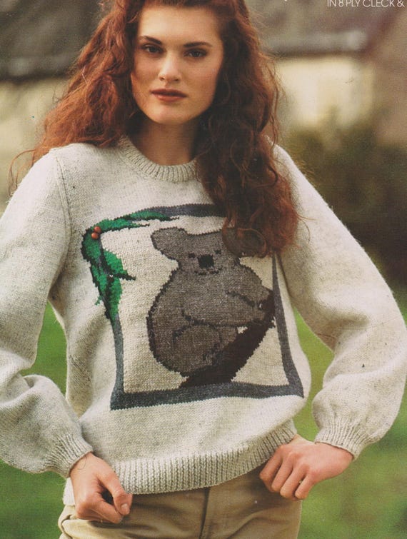 Australian Picture Knitting Patterns for Women and Kids