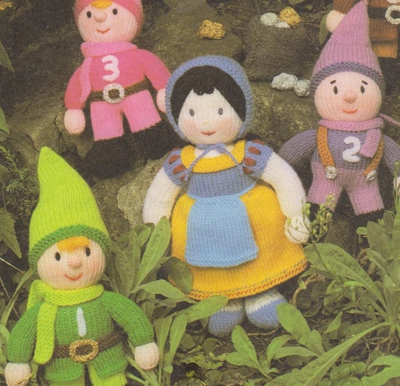Snow White Toys and Doll Clothes Knitting Patterns