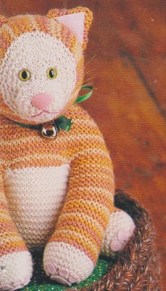 Cat, Rabbit, Bird, Camel, and Snow Toys Knitted Toy Patterns