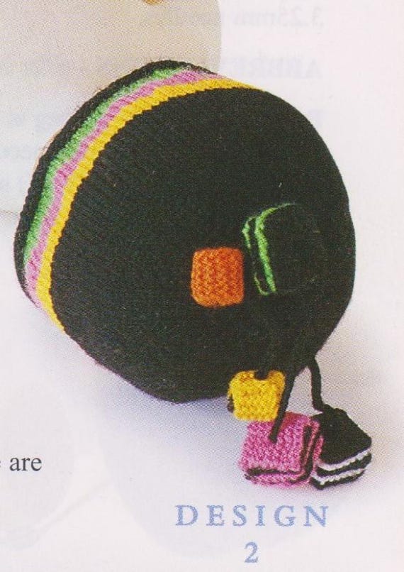 Licorice Allsorts Bootees and Hats