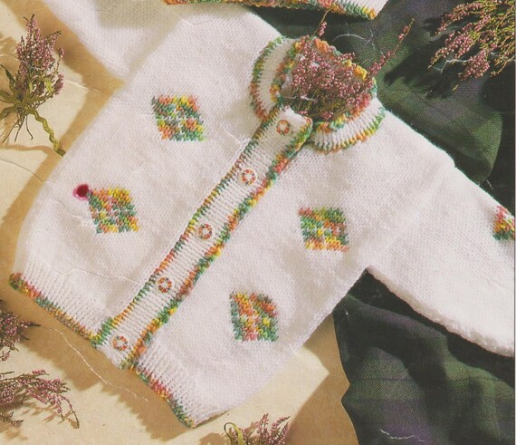 Baby Sailor Sweaters and Fair Isle Cardigans Knitting Patterns