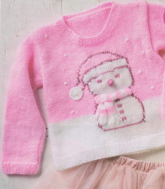 Toddlers Snowman Jumper