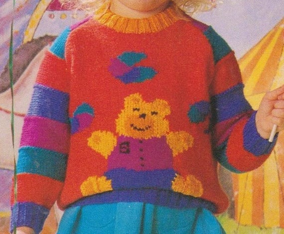 Teddy Bear Sweater Patterns
