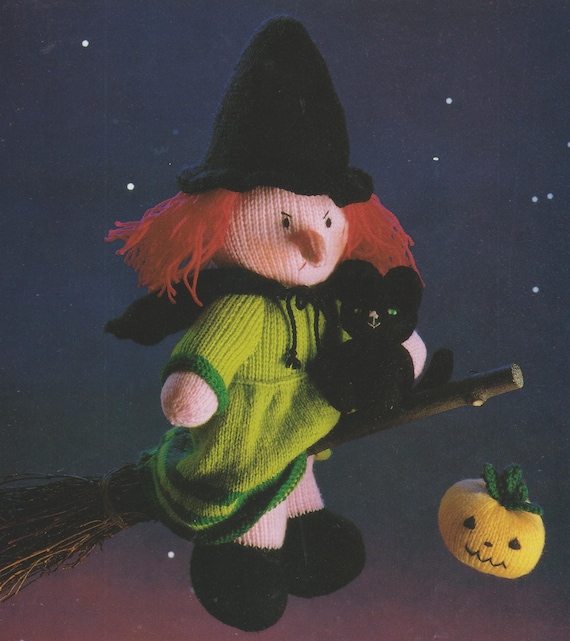 Halloween Witch Knitting Pattern
