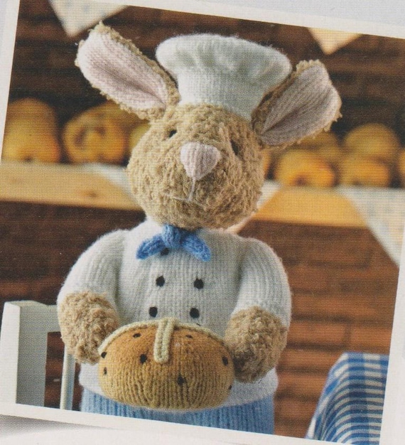 Easter Bunny Baker Knitting Pattern