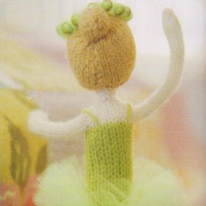 Dos patrones de muñecas bailarinas imagen 5